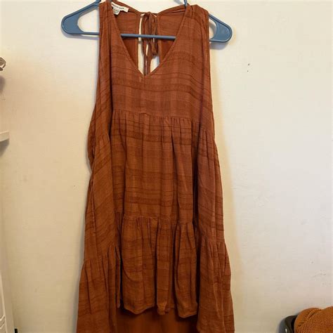 American Eagle Tan Sundress Tan sundress perfect... - Depop