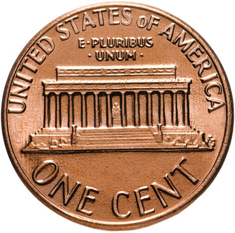 США 1 цент (cent) 1984 D "Lincoln Memorial Cent" (наборная) стоимостью ...