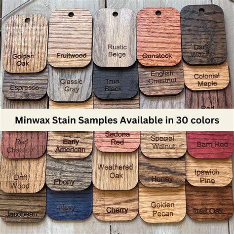 Minwax Stain Colors On Oak at Marva Owens blog