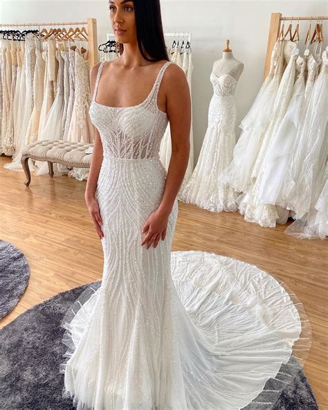 Simple Elegant Wedding Dresses Beaded at Scott Paramore blog