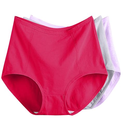 Plus Size Cotton Period Underwear for Women Postpartum Menstrual ...