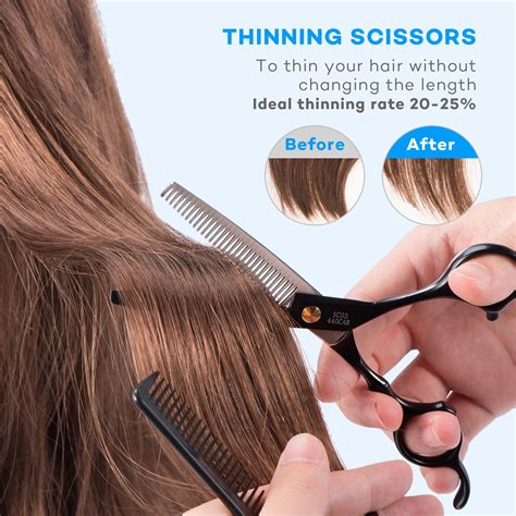 Thinning Shears Before And After at Willie Shelley blog