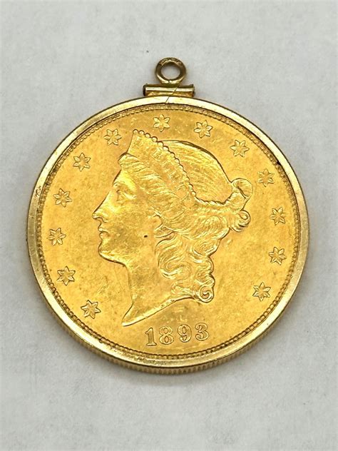 Lot Detail - 1893-S Liberty Twenty Dollar $20 Gold Double Eagle Coin ...