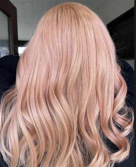 Rose Gold With Platinum Blonde 29 Rose Gold Hair Colors We Love