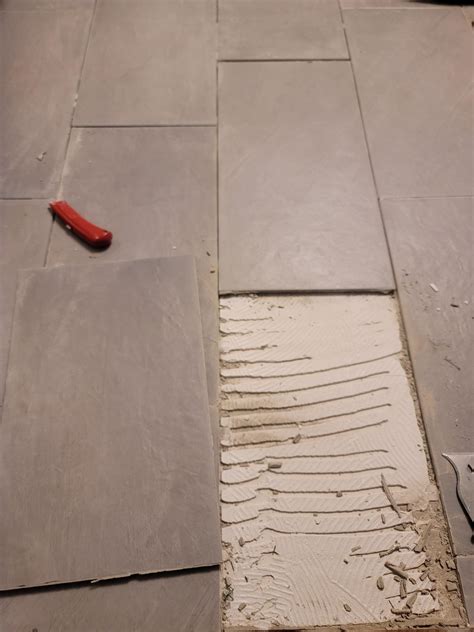 Fixing Loose Floor Tiles
