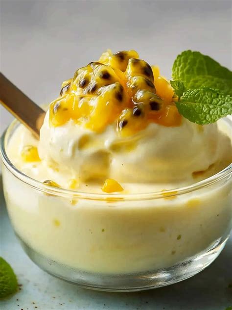 Irresistible Passion Fruit Mousse for Your Sweet Cravings