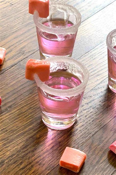 Pink Starburst Shot Recipe - IzzyCooking