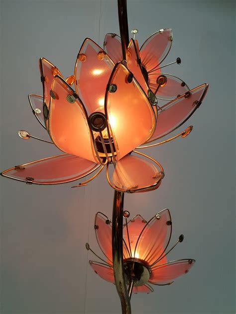 Vintage Flower Floor Lamp at Kathleen Flores blog