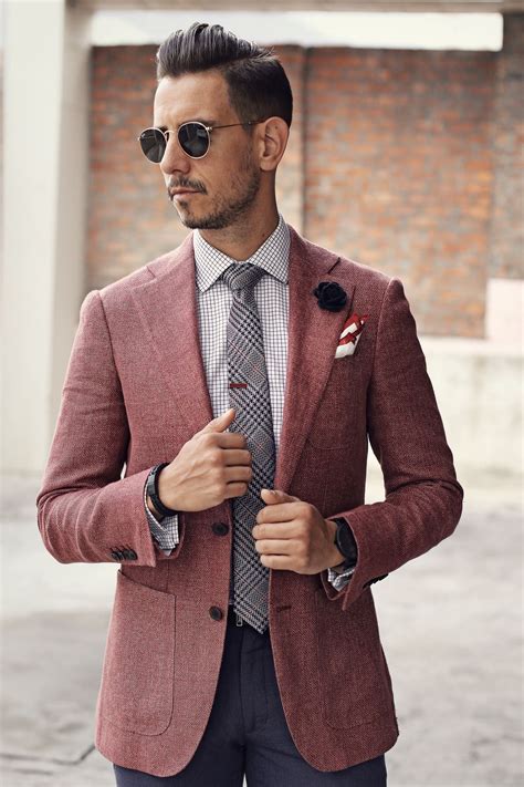 Mens Red And Black Sports Coat at Byron Wells blog