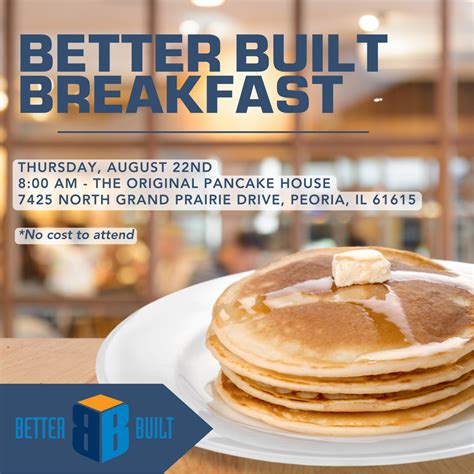 Better Built Breakfast - Greater Peoria Contractors & Suppliers ...