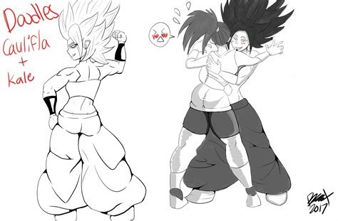 Caulifla y kale | Bocetos, Dibujos, Personajes de fantasía