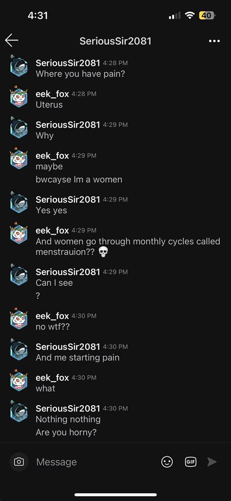 [16 f] help do periods attract horny weirdos?? 💀 : r/TeensMeetTeens