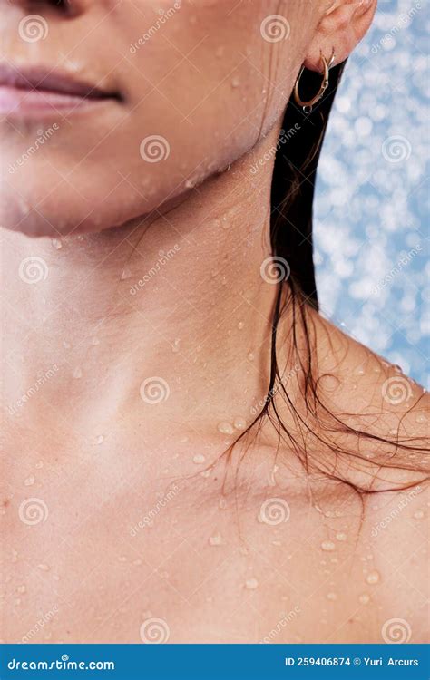 Healthy Skin is Clean Skin. Studio Shot of an Unrecognisable Woman ...