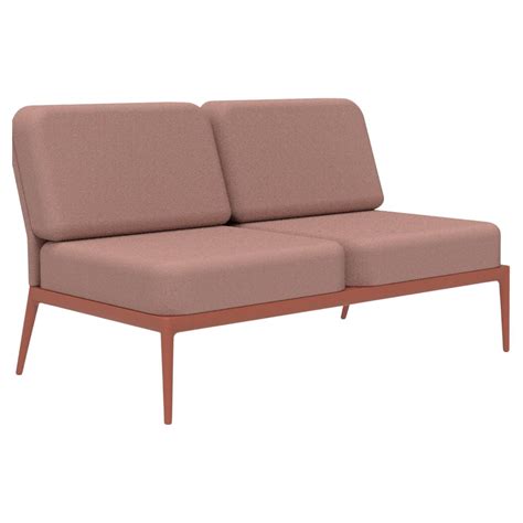 Cover Salmon Central Modular Sofa by Mowee For Sale at 1stDibs