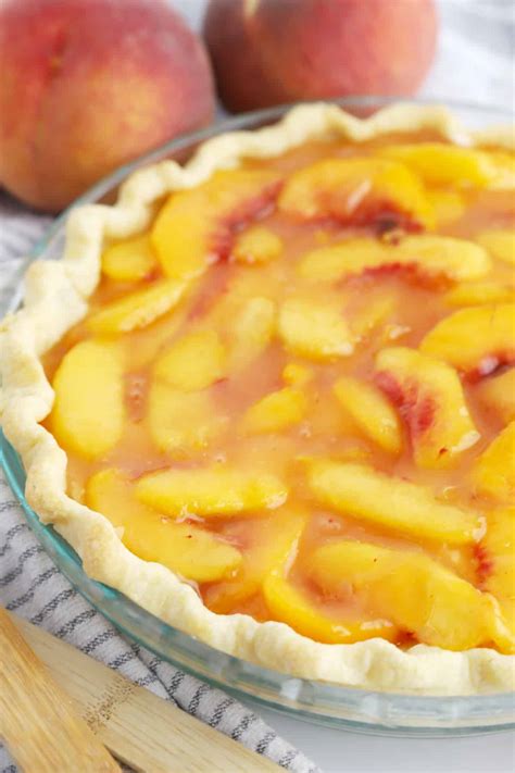 Fresh Peach Pie Recipe