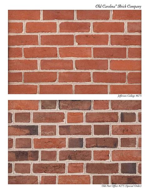 Old Carolina Brick Co., Catalogs, Genuine Handmade Brick Catalog | ARCAT