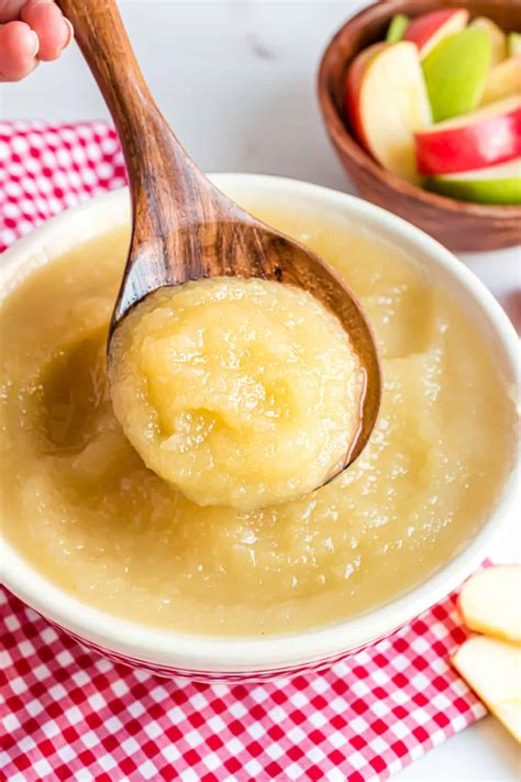 Easy Homemade Applesauce Recipe - Shugary Sweets