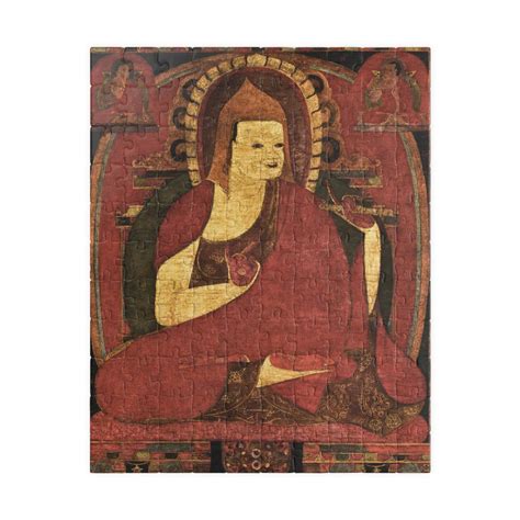 Atisha Tibetan Monk Portrait Puzzle | Vertical Jigsaw - 110, 252, 520 ...