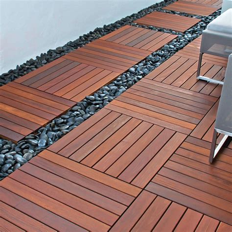 Deck Tiles - Ipe Wood Deck Tiles