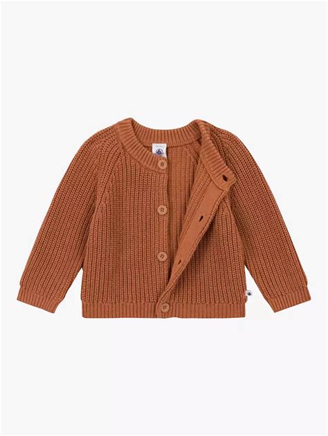 Cardigan Petit Bateau A Maniche Lunghe In Cotone 100% – Classico, Morbido E Lavabile In Lavatrice, Per Bambino