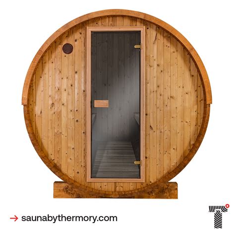 Thermory 6 Person Barrel Sauna No. 51 DIY Kit - Superior Saunas