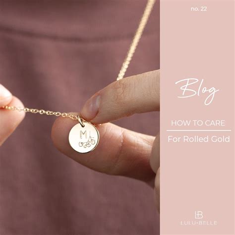 What is rolled gold and how to care for it ? - Lulu + Belle ® Jewellery