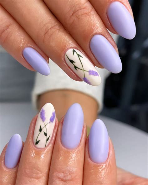 54 Latest Lavender Nail Designs To Try In 2023