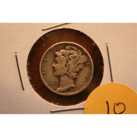 1945 Mercury Dime