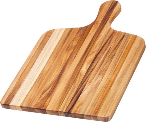 Amazon.com: Teak Cutting Board - Rectangle Gourmet Chopping Board With ...