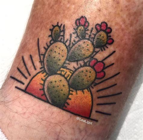 Instagram prickly pear tattoo | Palm tattoos, Traditional tattoo ...