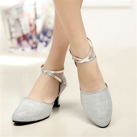 Silver Stilettos Pumps