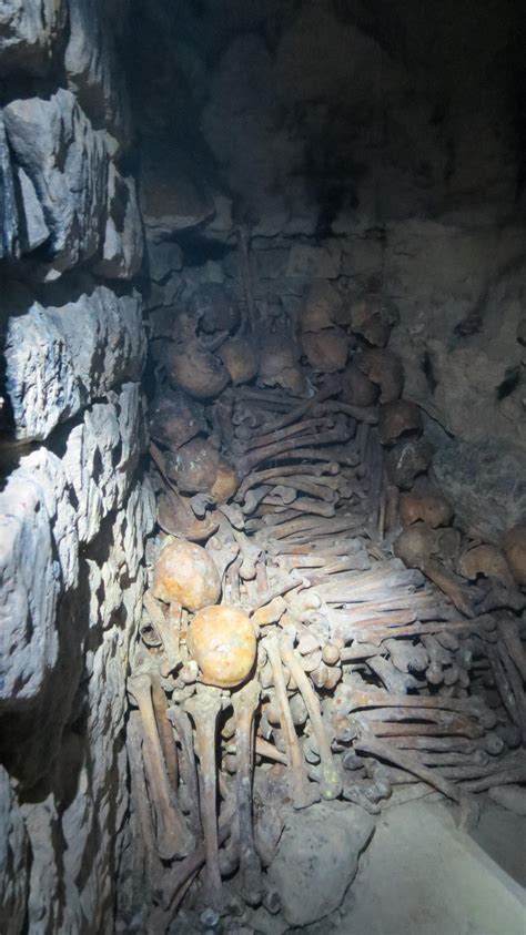 Throne made out of human bones Inside the Paris Catacombs : r ...