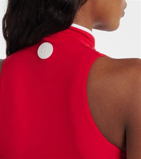 Katya zip-up swimsuit in red - Hunza G | Mytheresa