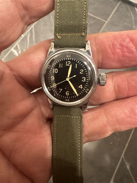 Another Show of Shows find . A mint Waltham A-11 USAAF pilots watch ...