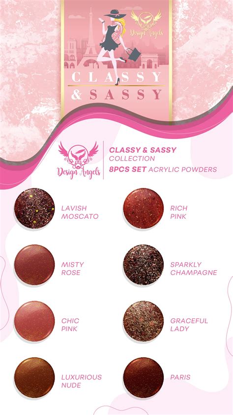 Classy and Sassy Entire Collection#N# – Design Angels Nails