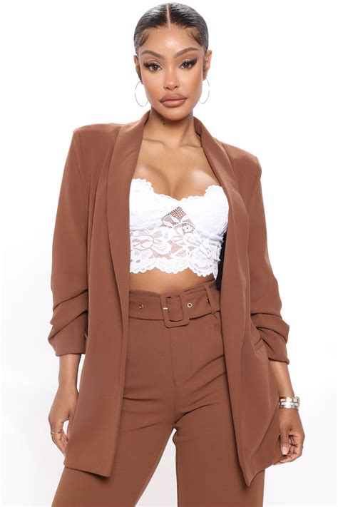 Women's Brown Jackets - Long & Cropped Outerwear | Fashion Nova