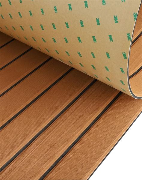 Boat Flooring EVA Foam Boat Decking with 3M Self-Adhesive Backing, Boat ...