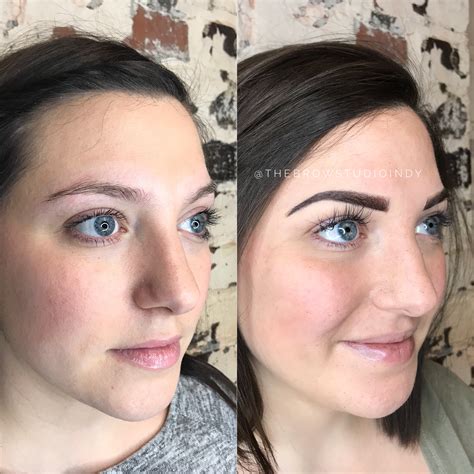 Microbladed Eyebrows - Before and After - The Brow Studio in ...