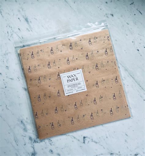 Wax Paper Sheets | Milk & Cookies | Bake it Write