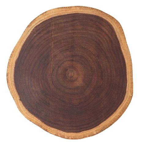 Round Wood Cutting Board Chopping Board With Juice Multipurpose Serving ...
