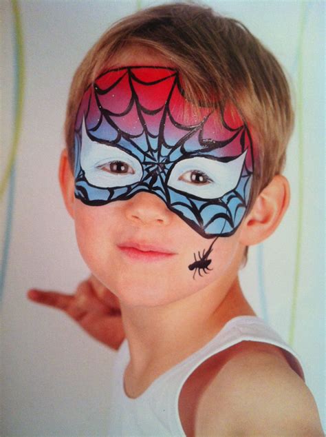 Face Paint Design Spiderman at Isaac Soundy blog