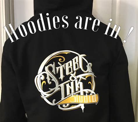 Custom Steel and Ink Tattoo Hoodies for sale! - Steel & Ink Studio ...