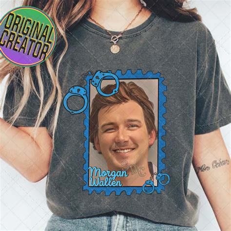 Morgan Wallen Mugshot Sublimation, Morgan Wallen Png Dtf, Trendy Png ...