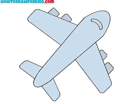 How to draw an easy plane - Artofit