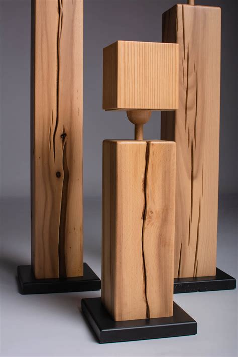 Rustic Wooden Floor Lamps - Handcrafted Standing Lights for Home Decor ...