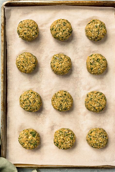 Baked Falafel Balls: Falafel Recipe with Canned Chickpeas - No Spoon ...