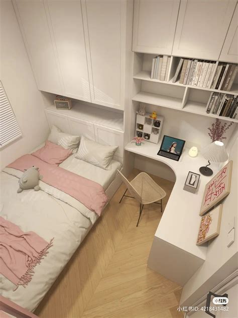 show up | Small bedroom inspiration, Tiny bedroom design, Small room ...
