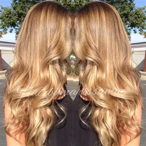 Golden Honey Blonde Hair Colour
