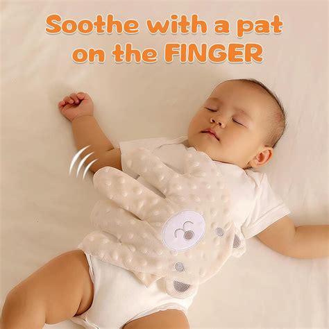 Baby Soothing Palm, Baby Patter for Sleep, Baby Startle Prevention Hand Glove Electric Baby Hand ...