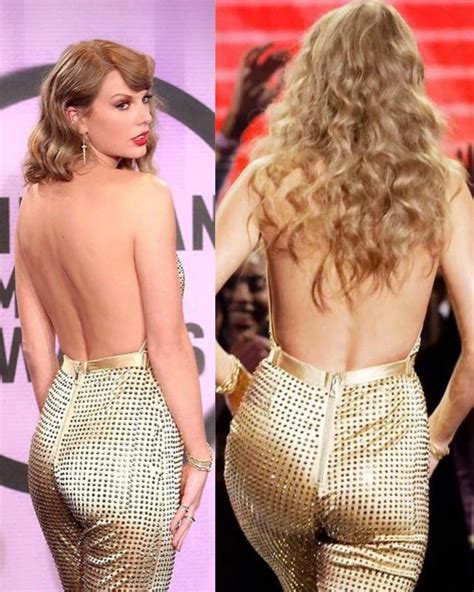 Taylor Swift showing off her perfect round juicy ass on stage - Celeblr